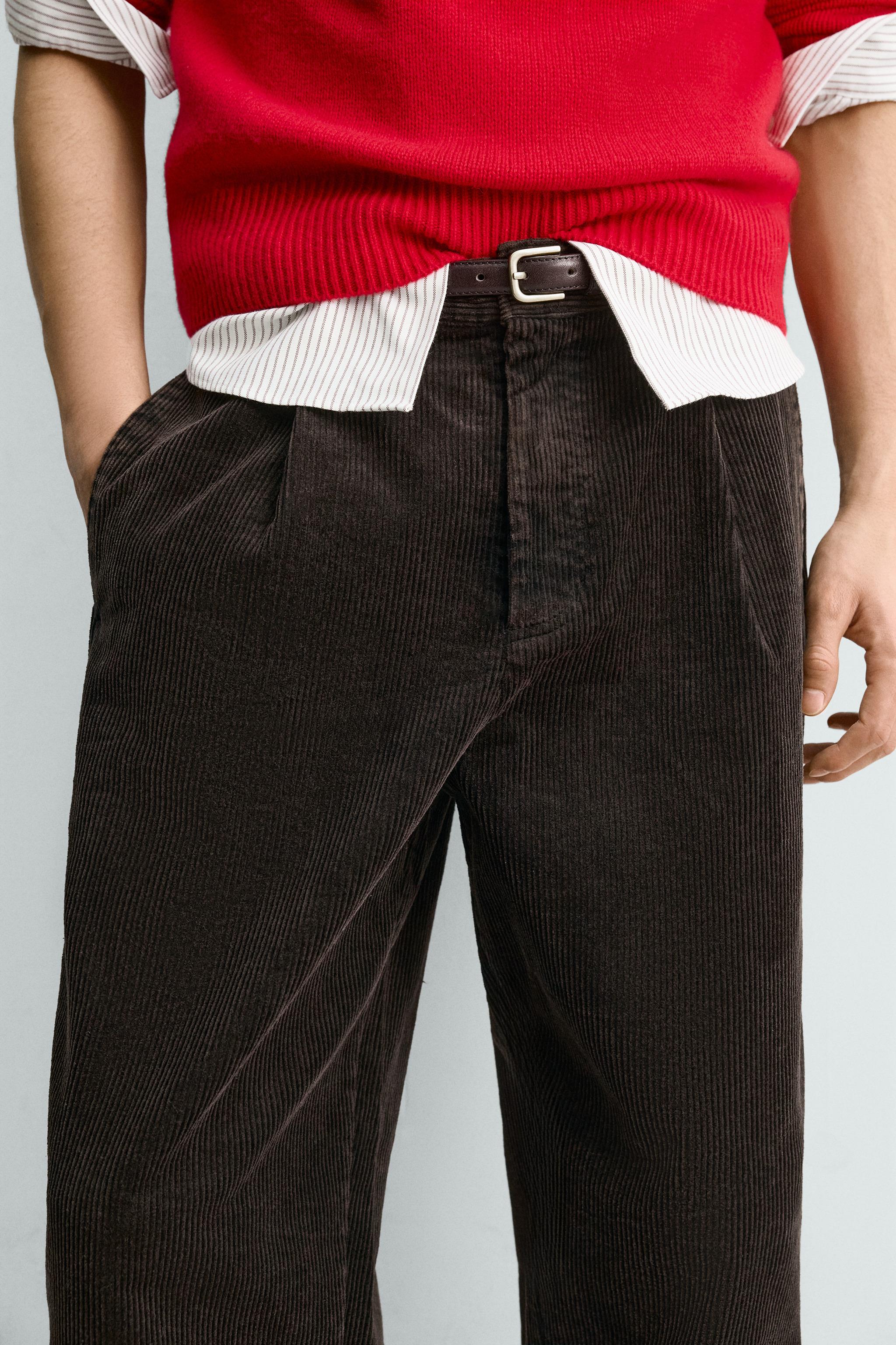 RELAXED FIT WASHED CORDUROY PANTS LIMITED EDITION
